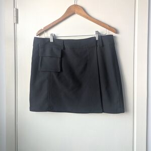 Simons Mini Skirt with Pocket Detail
